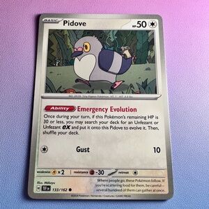 pidove - 133/162 (common) — pokemon: temporal forces